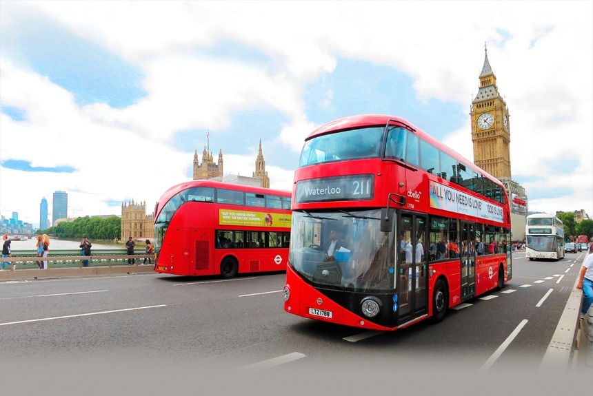 Борисмастер и др.: по Лондону — на двухэтажных автобусах