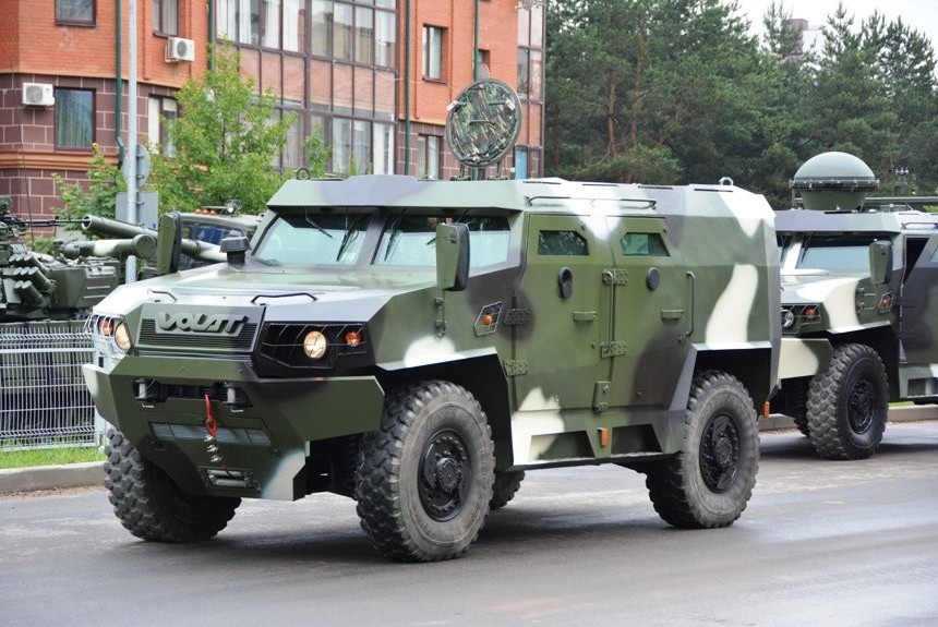 Представлен новый белорусский броневик Volat V1 