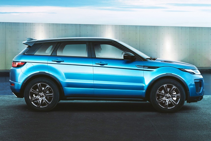 Новый Range Rover Evoque будет иметь трехцилиндровый мотор