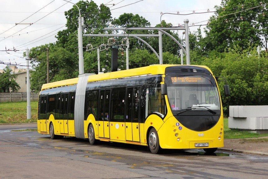 Как работают электробусы Vitovt в Минске