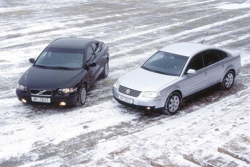 Бойцы невидимого фронта: седаны Volkswagen Passat и Volvo S60