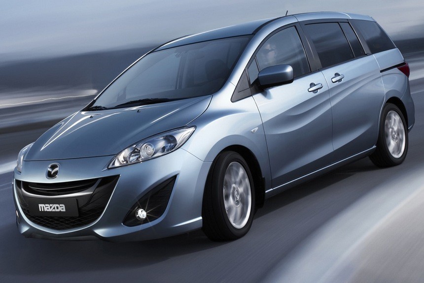 Mazda в струе: новый фирменный стиль на минивэне Mazda 5