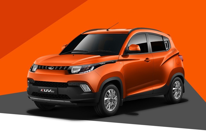 В Индии представлен микрокар Mahindra KUV100