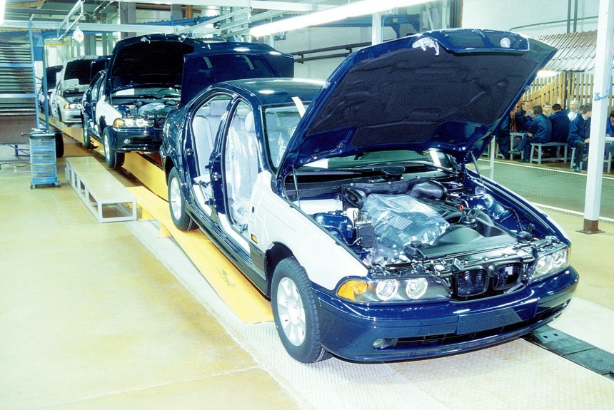 Старт производства BMW пятой серии на калининградском заводе Автотор