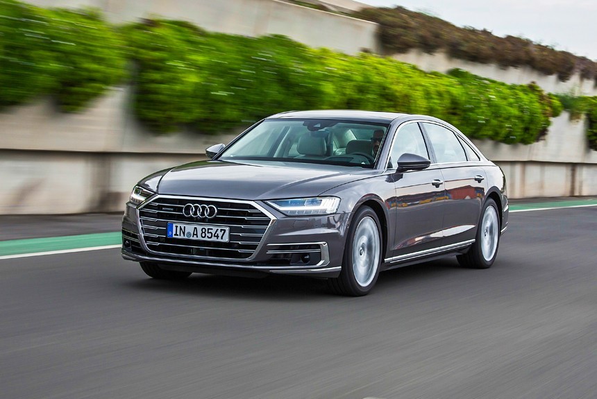 Audi A8 нового поколения: а где автопилот? Первый тест на испанских дорогах 
