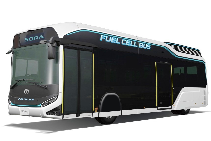 Водоробус: Toyota представила концепт городского автобуса на топливных элементах
