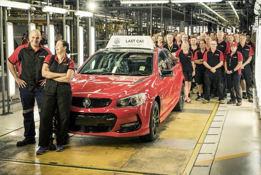 Австралия осталась без массового автопрома: завод Holden выпустил последний автомобиль