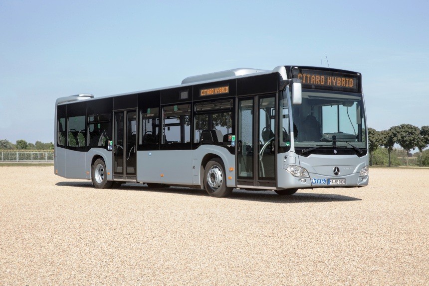Электропомощник: представлен автобус Mercedes-Benz Citaro с гибридным приводом