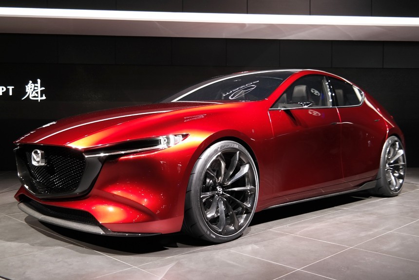 Хэтчбек Mazda Kai показал, какой будет новая «трешка»
