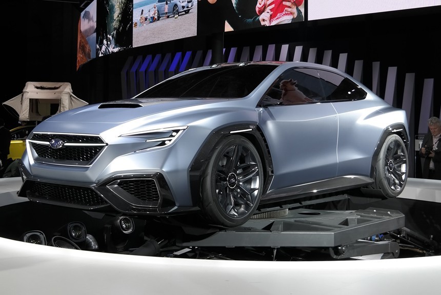 Седан Subaru Viziv Performance показал будущее модели WRX