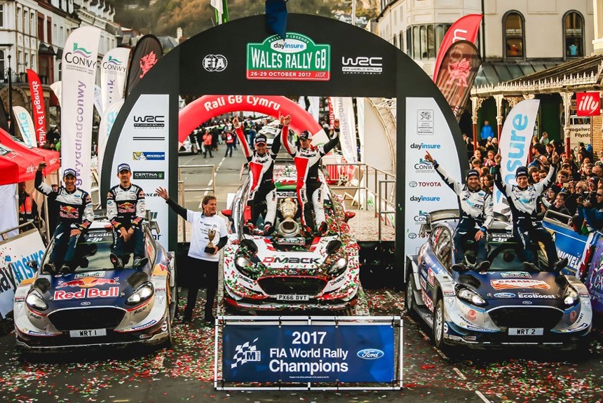 Сам Ford не брат! Как команда M-Sport справила тройную победу на этапе WRC в Уэльсе