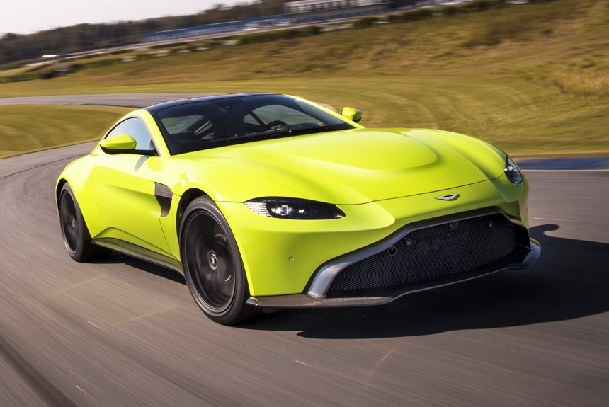Представлен новый Aston Martin Vantage с турбомотором AMG