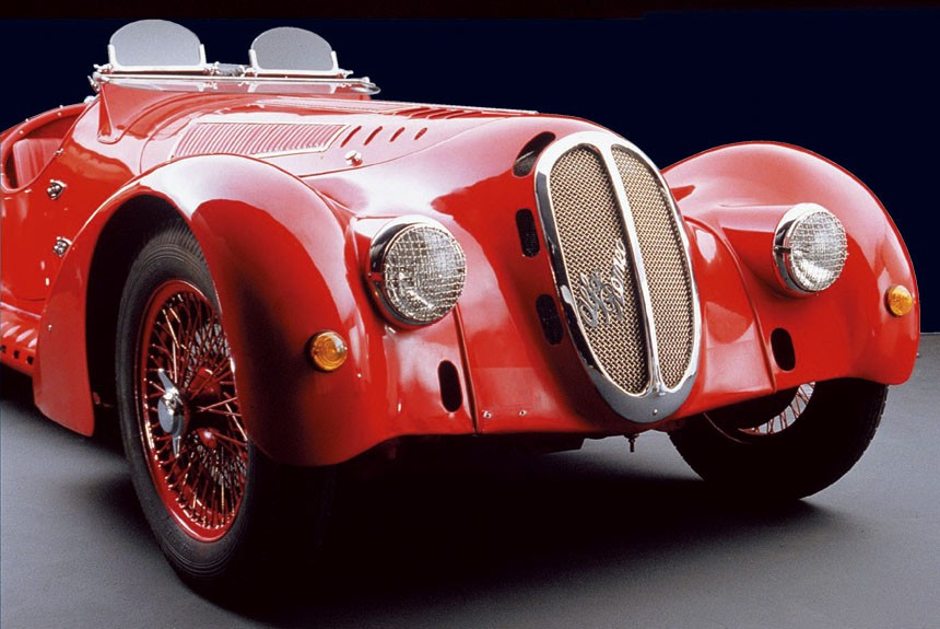 История автомобиля Alfa Romeo Touring Mille Miglia Spider