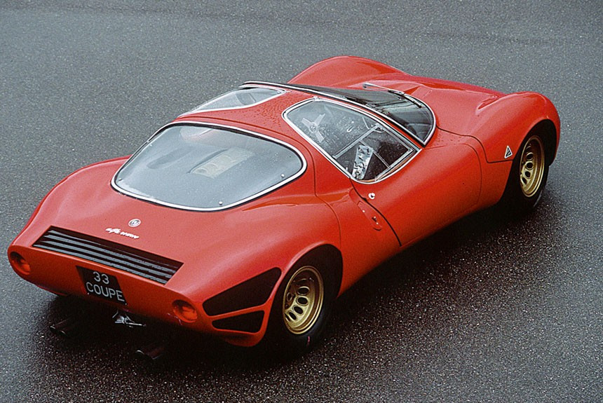 История автомобиля Alfa Romeo Tipo 33 Stradale