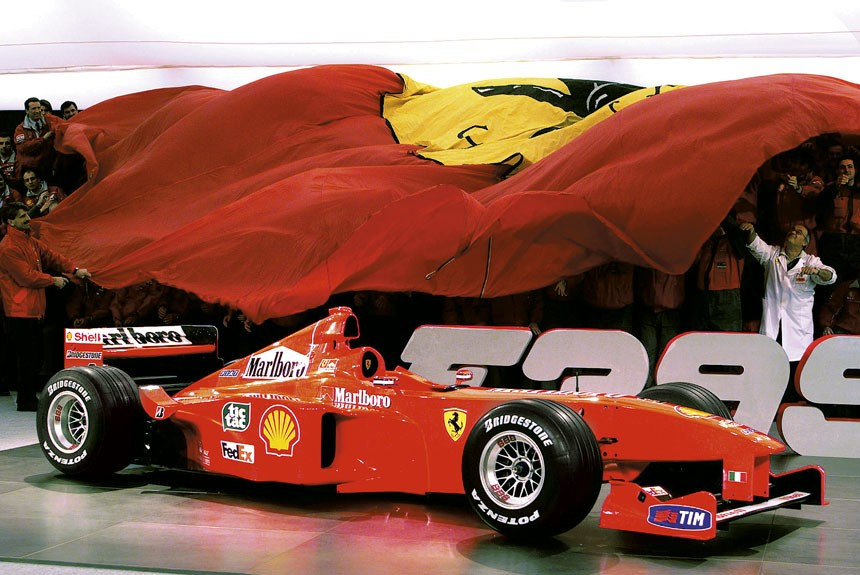 Презентация Ferrari F399 перед сезоном-99 Формулы-1