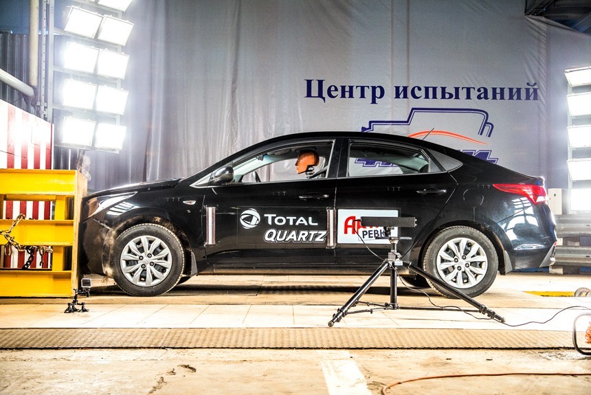 Hyundai Solaris: «страховой» краш-тест