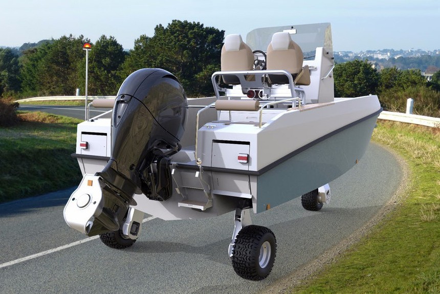 Моторная лодка Tringa — для дорог общего пользования
