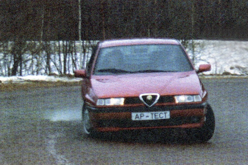 Южный темперамент: полноприводный седан Alfa Romeo 155 Q4 в руках экспертов Авторевю
