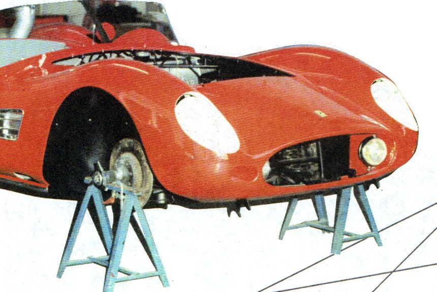 Что из себя представляет реставрация старинных Ferrari?