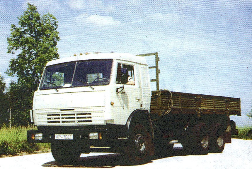 Знакомимся с грузовиком КамАЗ-53215 с двигателем, соответствующим нормам Euro-1