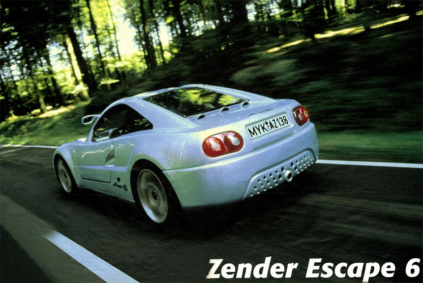 Побег: концепт-кар Zender Escape 6