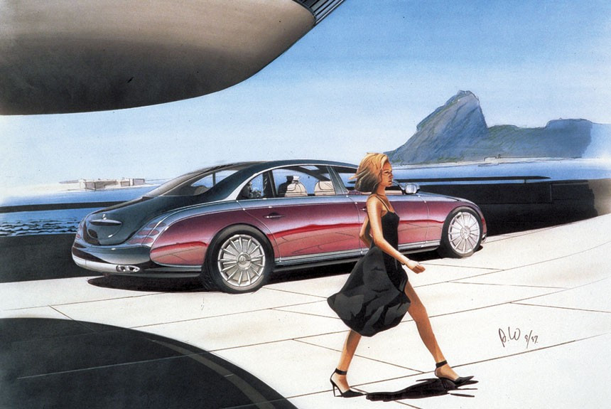 Новая песня о старом: концепт-кар Mercedes-Benz Maybach Concept