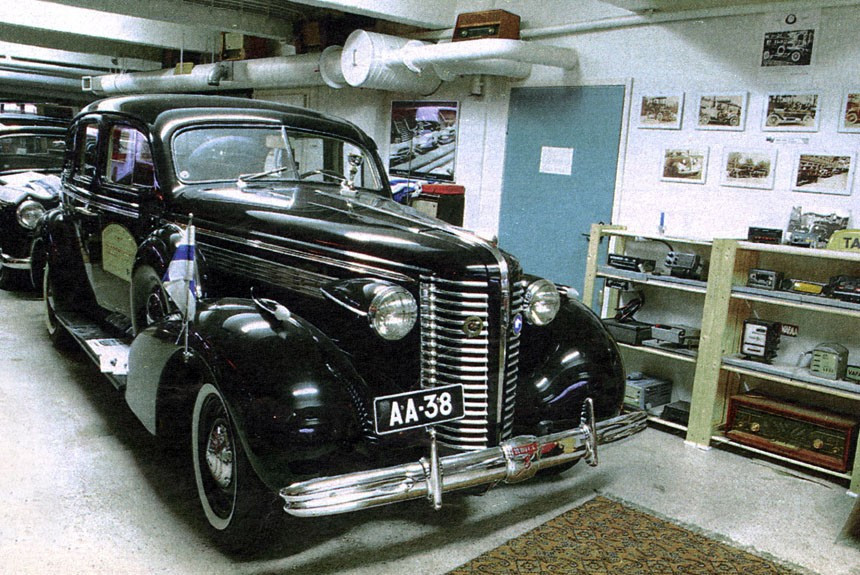 Фёдор Лапшин побывал в автомобильном музее Хельсинки