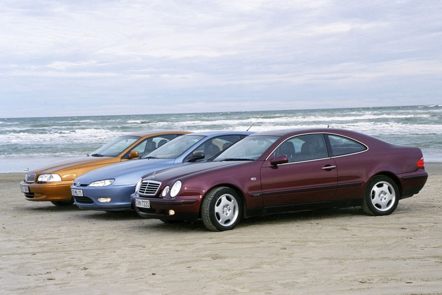 Противопоставляем купе Mercedes-Benz CLK320, Peugeot 406 Coupé и Volvo C70