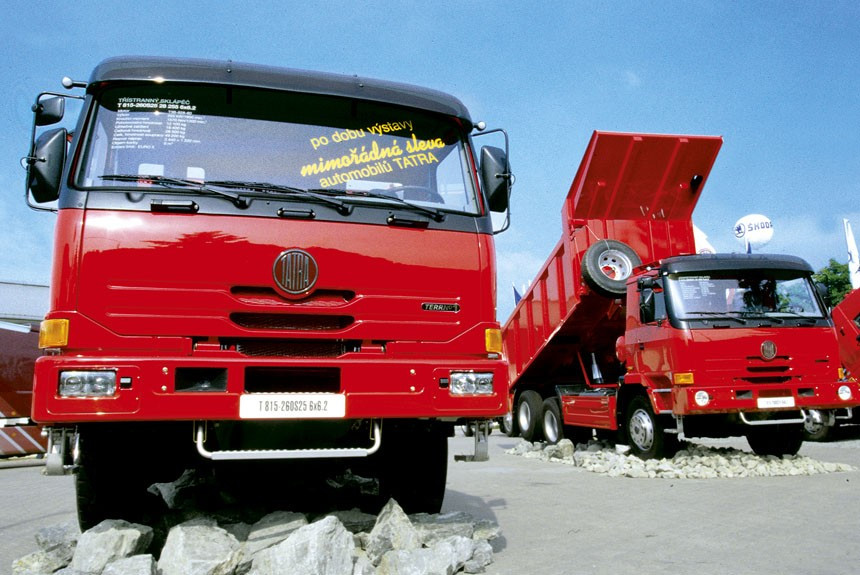 Репортаж с выставки автобусов и грузовиков Autotec'98 в Брно