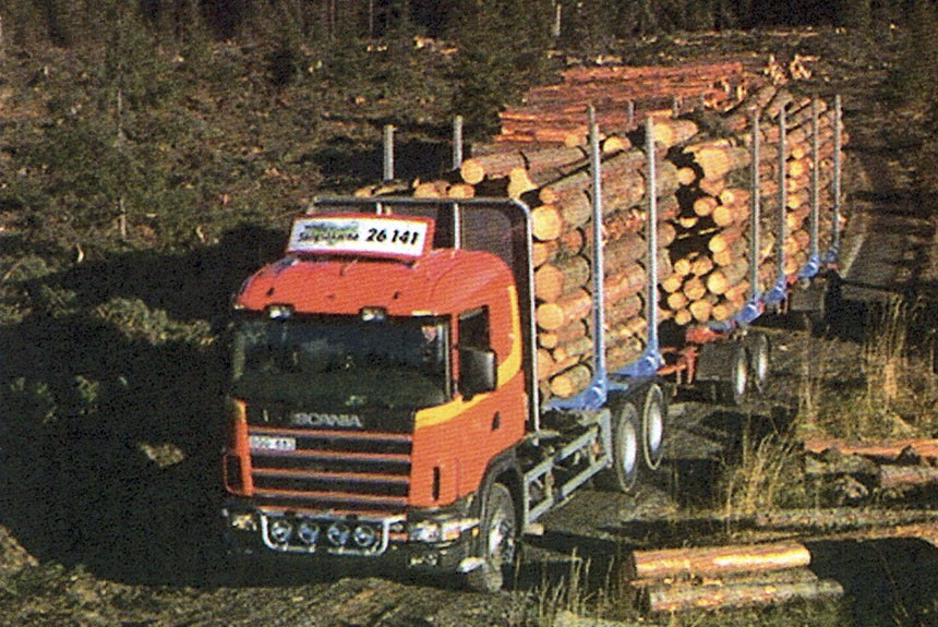 Что из себя представляют новые лесовозы Scania?