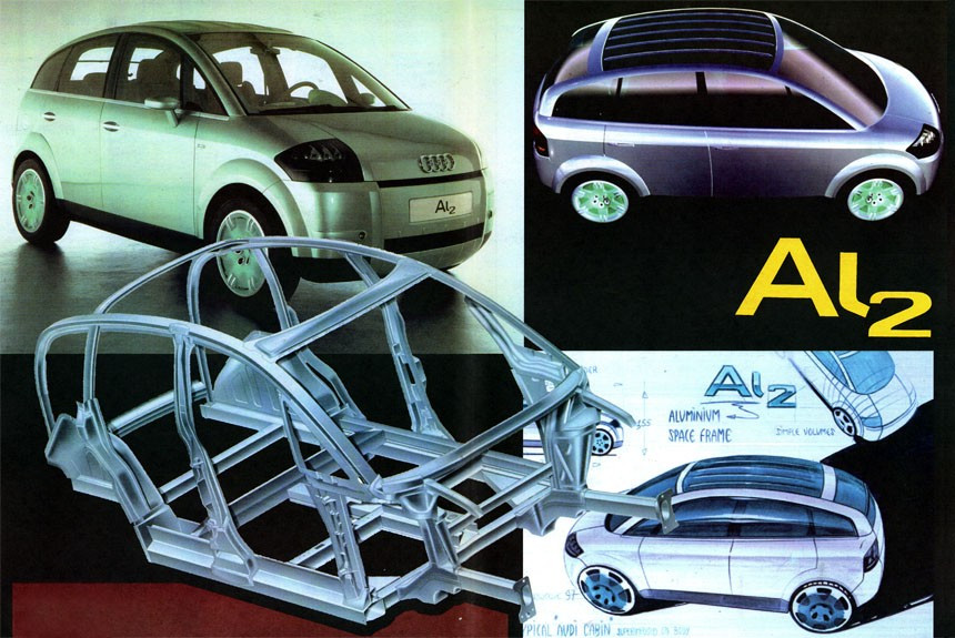 Алюминиевый вопрос: концепт-кар Audi Al2 Concept
