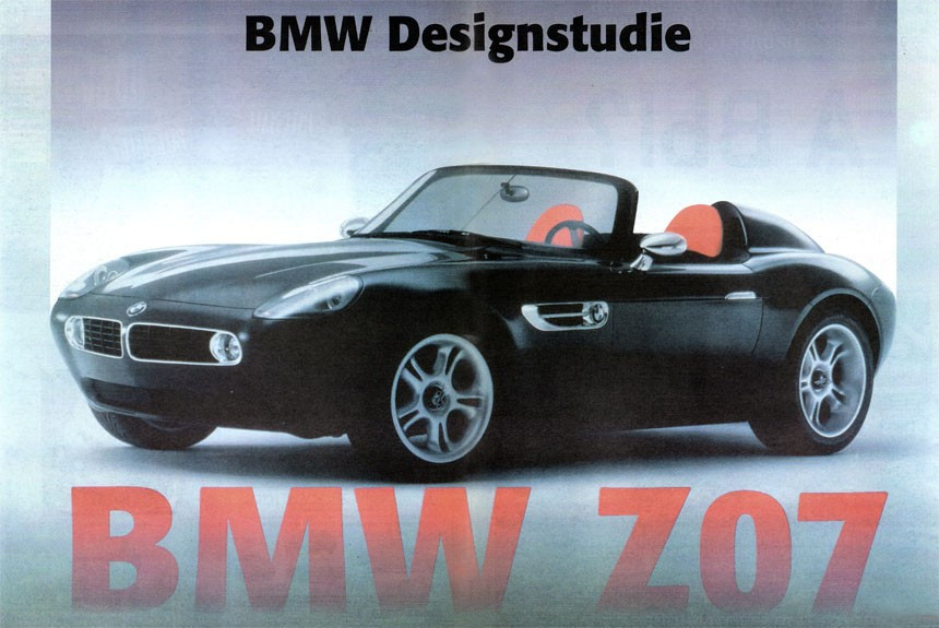 Концепт-кар BMW Z07: будущий наследник BMW 507?