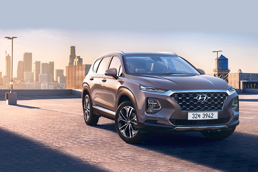 Раскрыт эффектный интерьер нового Hyundai Santa Fe