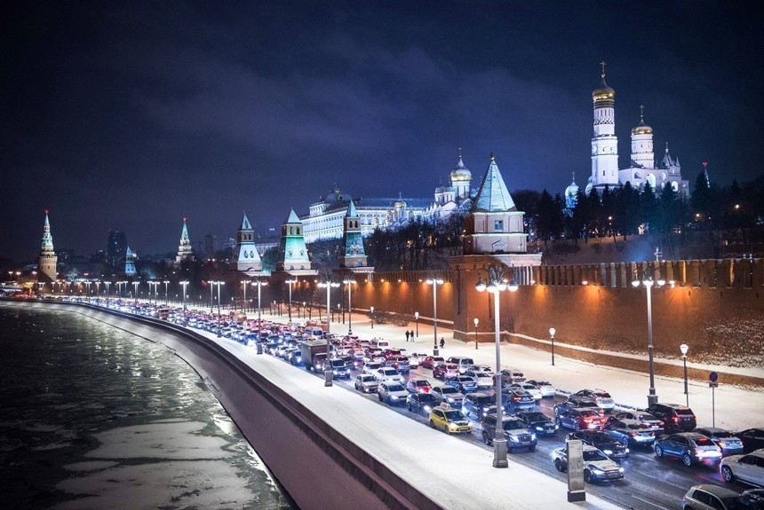 Рейтинг пробок: Москва на втором месте в мире