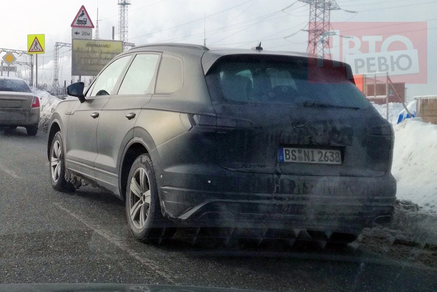 Новый Volkswagen Touareg засветился в Москве накануне премьеры