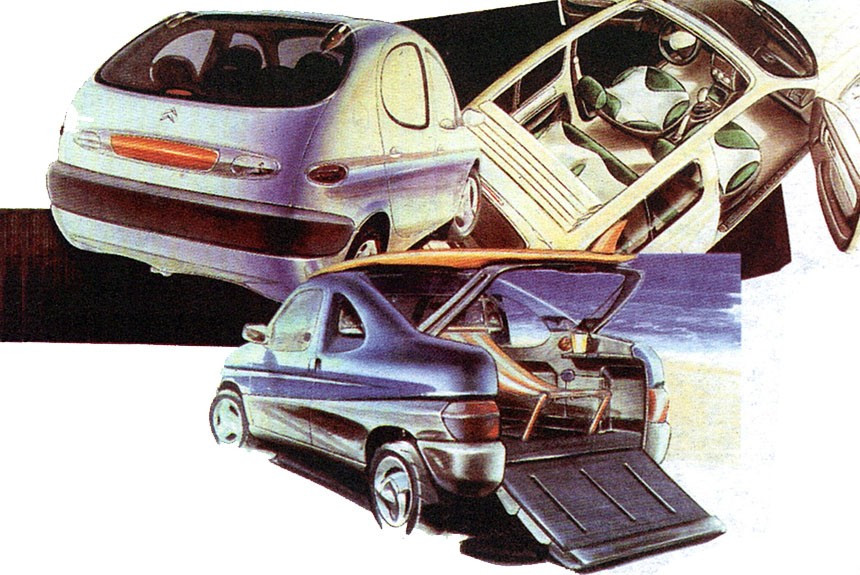 Возможны варианты: концепт-кары на базе каблучка Citroen Berlingo