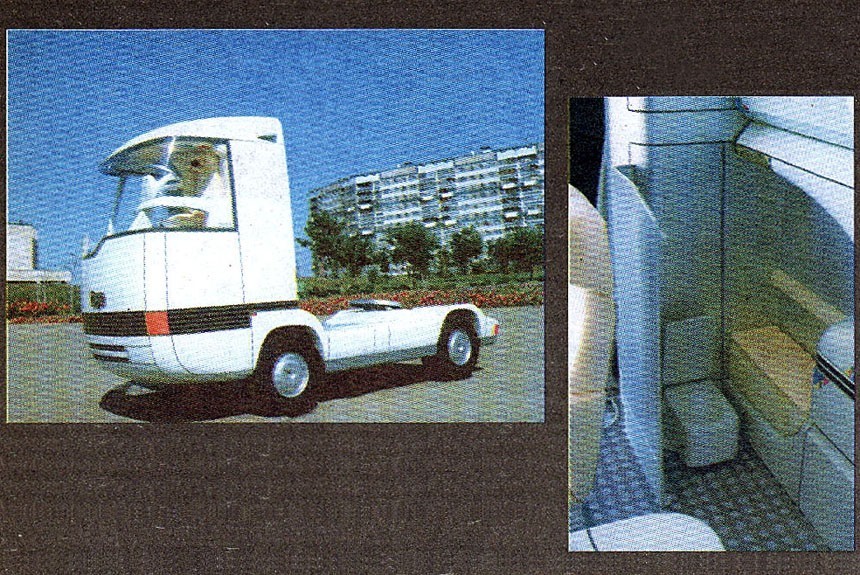 Проект "Айсберг": грузовик будущего от фирмы Кора