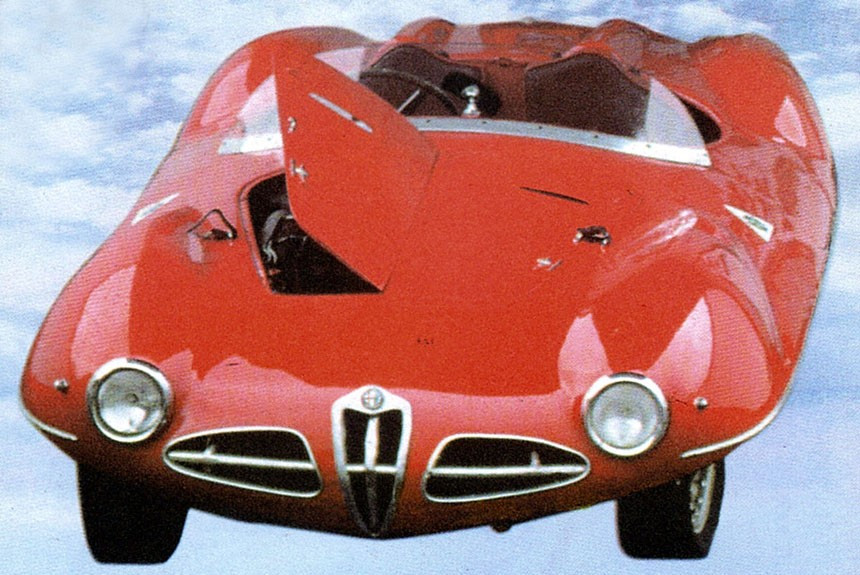 История автомобиля Alfa Romeo 1900 C52 Disco Volante Spider