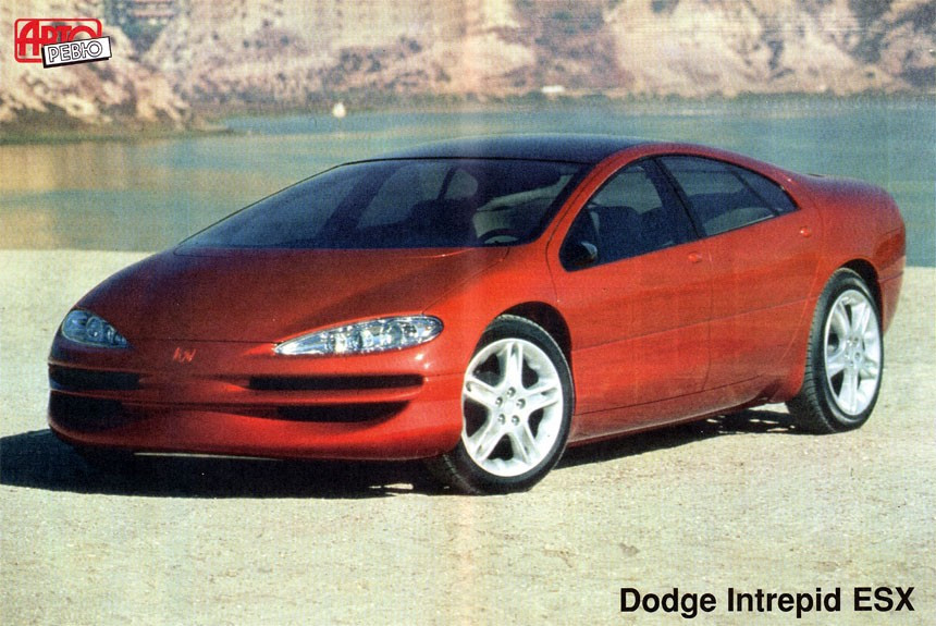 Дизель-электрический Dodge: концепт-кар Intrepid ESX