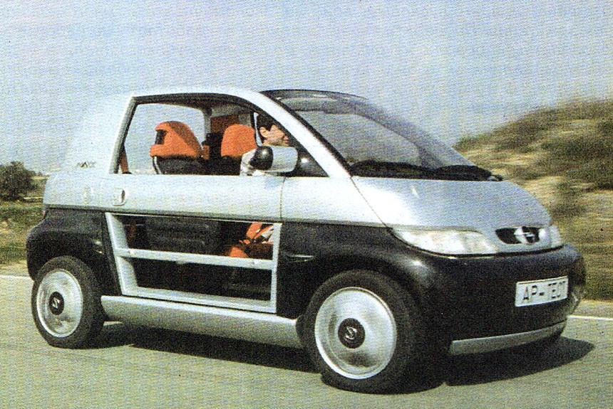 Самоходный костюмчик: концепт-кар Opel Maxx в руках Михаила Подорожанского