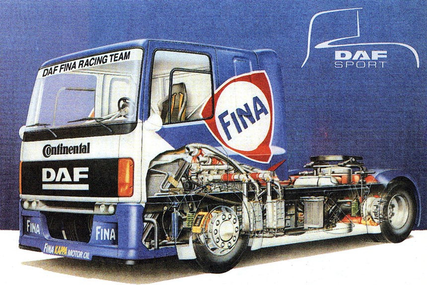 Как команда DAF подготовилась к своему первому сезону в чемпионате Европы по гонкам грузовиков?