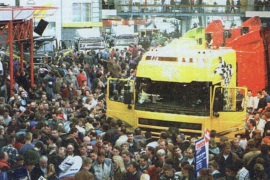 Репортаж с выставки грузовиков RAI-96 в Амстердаме