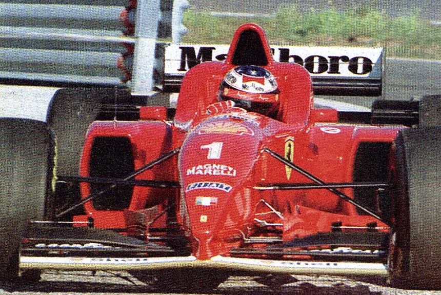 Ещё один Dream Car: презентация Ferrari F310 перед сезоном-96 Формулы-1