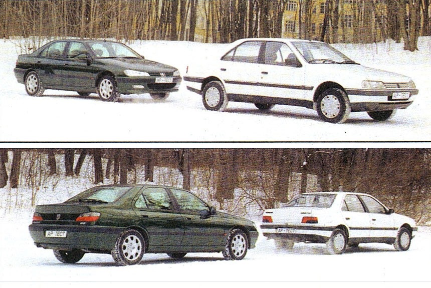 Отцы и дети: новый седан Peugeot 406 в сравнении со своим предшественником 405