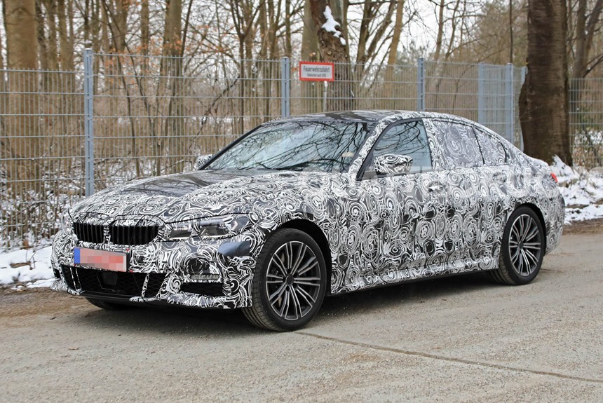 Новый седан BMW третьей серии: меньше камуфляжа