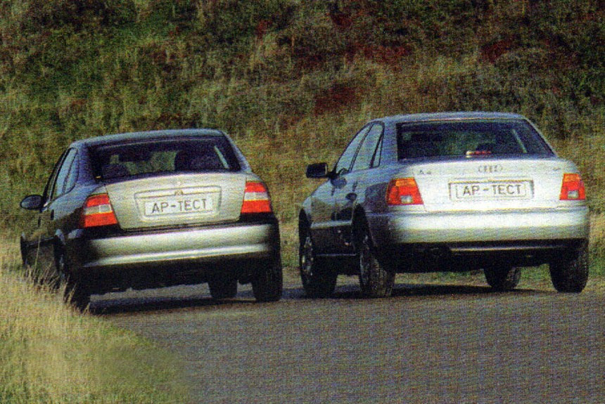 Противопоставляем седаны Opel Vectra и Audi A4