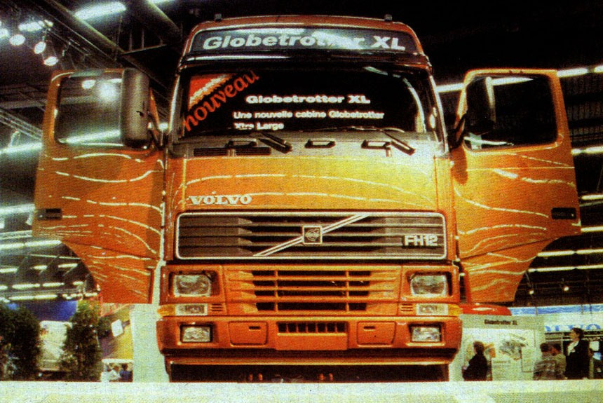 Репортаж с выставки Mondial du Transport Routier 1995 года