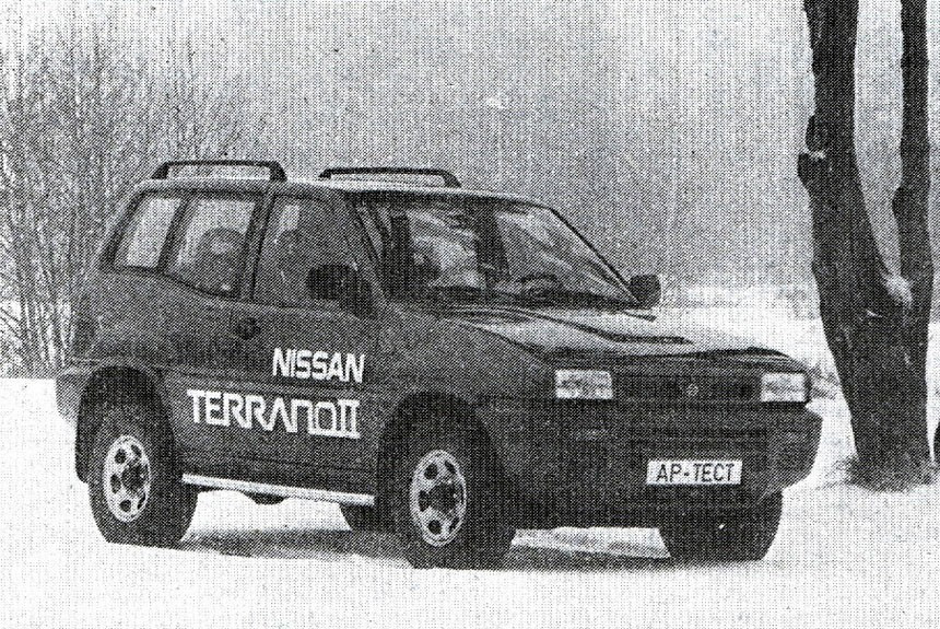 Новый внедорожник Nissan Terrano II: знакомство в Латвии