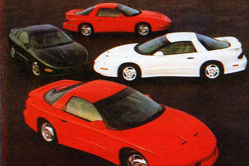 Обзор модельного ряда марки Pontiac 1994 модельного года