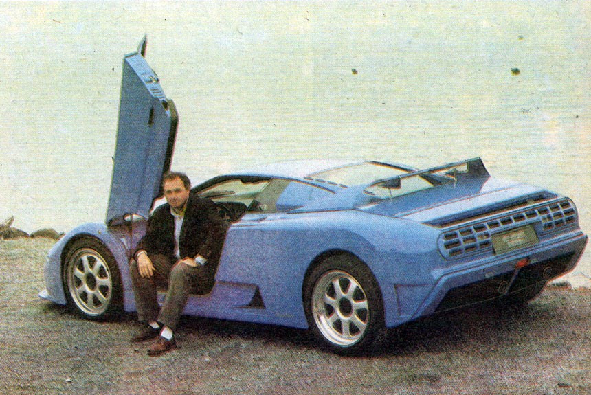 Bugatti по-швейцарски: концепт-кар Rinspeed Cyan